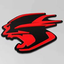 Banshee Custom 3D Badge Fender Badges Tailgate Emblem Front Grille Badge fit Dodge Charger Daytona SRT 3