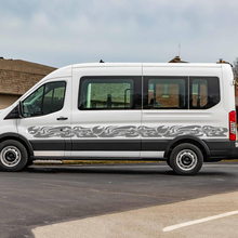 Ford Transit Graphics Vinyl Side Stripes Decals Stickers 2