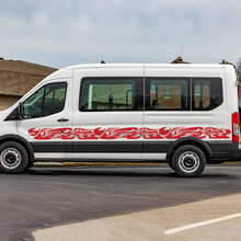 Ford Transit Graphics Vinyl Side Stripes Decals Stickers 3