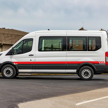 Ford Transit Racing Graphics Vinyl Side Stripes Decals Stickers 2 2