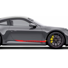 Side Doors  Stripes Kit Decal Sticker for Porsche 911 Carrera GTS 3