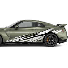Side Doors Graphics Decal Kit for Nissan GT-R 2