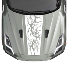 Hood Graphics Stripes Decal Kit for Nissan GT-R 2