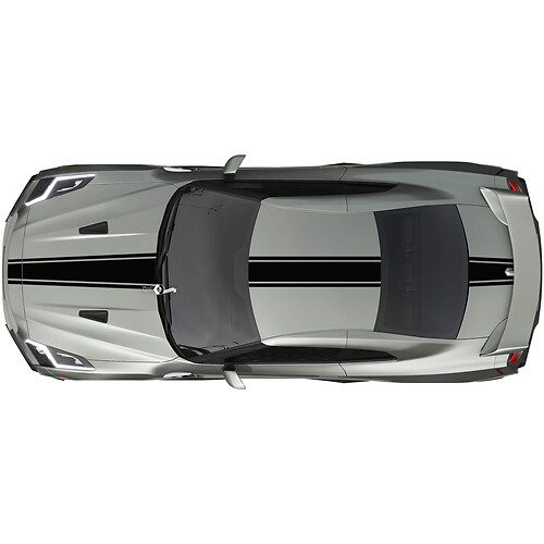 Full Body Three Racing Stripes Decal Kit for Nissan GT-R