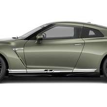 Side Doors Rocker Panel Graphics Decal Kit for Nissan GT-R 2 colors 2