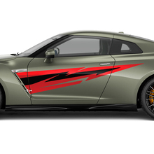 Side Doors Graphics Decal Kit for Nissan GT-R 3 3