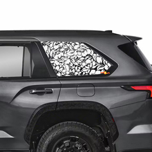 Flowers Side Window Decal for Toyota Sequoia TRD Pro 2