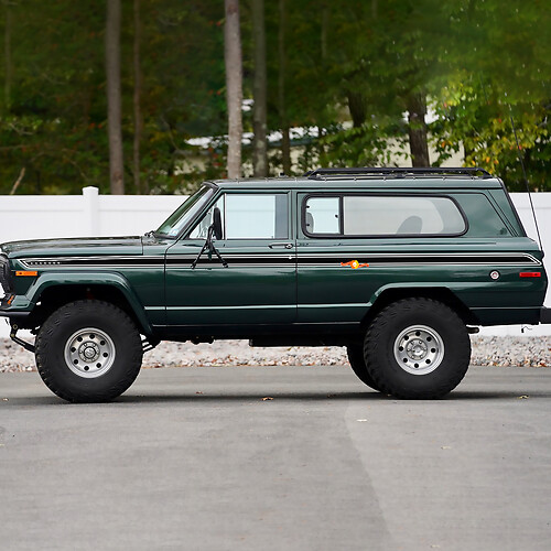 Side Stripes Vinyl Decal for 1974 Cherokee
