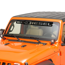 Windshield Window Jeep EcoDiesel Graphic Vinyl Decal Sticker 2