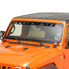Windshield Window Jeep EcoDiesel Graphic Vinyl Decal Sticker 3 2