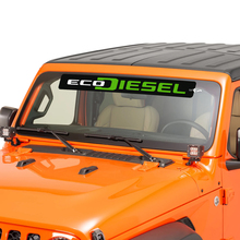 Windshield Window Jeep EcoDiesel Graphic Vinyl Decal Sticker 4 2