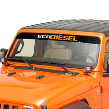 Windshield Window Jeep EcoDiesel Graphic Vinyl Decal Sticker 6 3