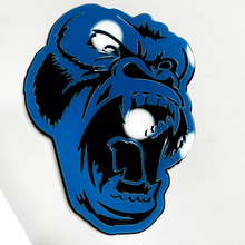 Custom 3D Badge Angry Gorilla Fender Tailgate Front Grille Badges Emblem Blue 6