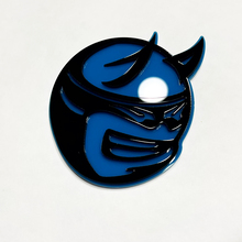 Custom 3D Badge Drag Bee Demon Dodge Charger Challenger logo Fender Badges Emblem Blue and Black 2