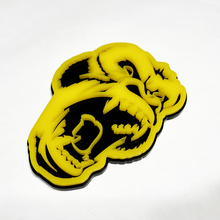 Custom 3D Badge Angry Gorilla Fender Tailgate Front Grille Badges Emblem Black and Yellow 5