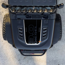 Hood 3.0 Diesel Jeep Graphic Vinyl Decal Sticker outline 4