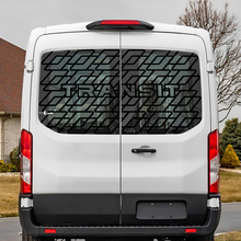 Ford Transit Rear Window Vinyl Decal Sticker 2