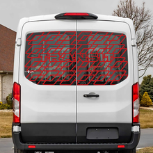 Ford Transit Rear Window Vinyl Decal Sticker 3