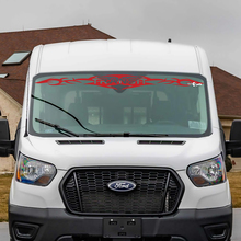 Ford Transit Tribal Windshield Vinyl Stripes Decal Sticker 3