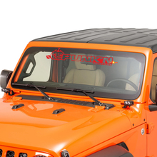 Windshield Window Jeep Punk'n Edition Graphic Vinyl Decal Sticker 3
