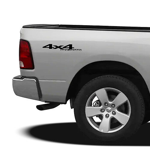 4x4 Off-Road Power Wagon Decals for Ram Truck