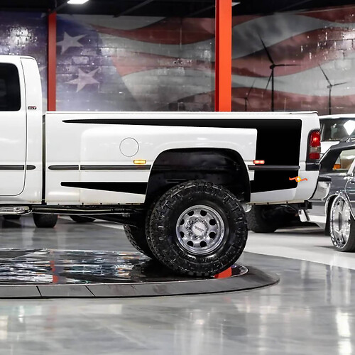 1994-2001 Dodge Ram Super Bee inspirado Kits de Franjas para Panel Trasero
