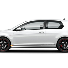 Decal Stripes Side Door racing design kit For Volkswagen Golf Clubsport 2