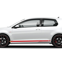 Decal Stripes Side Door racing design kit For Volkswagen Golf Clubsport S 3