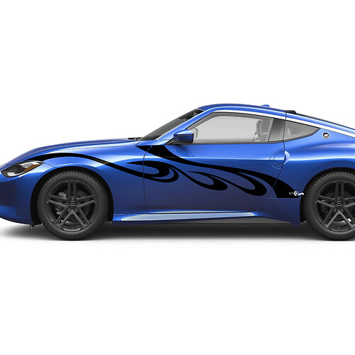 Side Doors Graphics Decal Kit for Nissan Z Sport