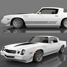 Retro Vintage Decals Sticker Stripes Kit for 1980 1981 Chevrolet Camaro Z28 2