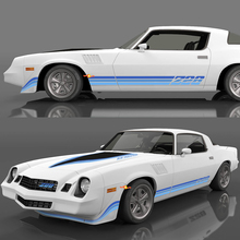 Retro Vintage Decals Sticker Stripes Kit for 1980 1981 Chevrolet Camaro Z28 2 2