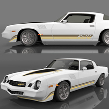 Retro Vintage Decals Sticker Stripes Kit for 1980 1981 Chevrolet Camaro Z28 2 4