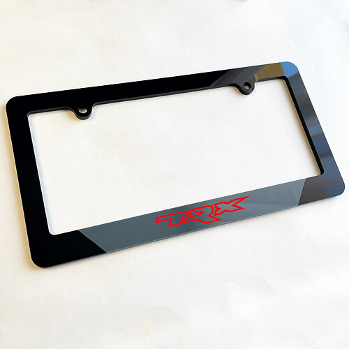 Vehicle License Plate Covers Frames Vehicle Decor fit to Dodge Ram TRX
