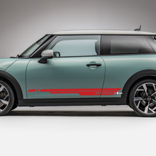 Side Racing stripes graphics decal for Mini Cooper S 4 3