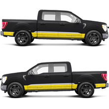 Side Topographic Graphics Vinyl Decals Sticker for Ford F150 Tremor 2