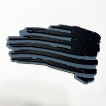 Distressed Flag US Patriotic Fender Badges Tailgate Emblem 3D Badge 2