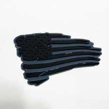 Distressed Flag US Patriotic Fender Badges Tailgate Emblem 3D Badge 3
