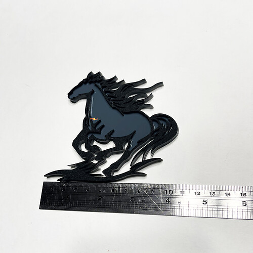 Horse Mustang Fender Badges Tailgate Emblem 3D Badge