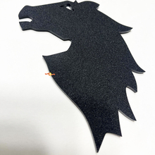 Bronco head Fender Badges Tailgate Emblem 3D Badge Black Matte 3