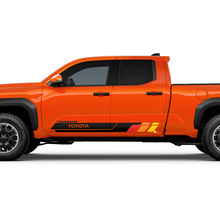 Side Doors Rocker Panel Stripes Vinyl Stickers Decal Kit for Toyota Tacoma 3