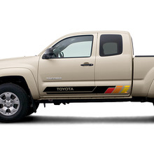 Side Doors Rocker Panel Stripes Vinyl Stickers Decal Kit for Toyota Tacoma 4