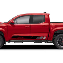 Side Doors Rocker Panel Stripes Vinyl Stickers Decal Kit for Toyota Tacoma 7