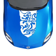Hood Tribal Flame Stripe Decal Kit for Nissan Z Sport 2