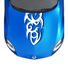 Hood Tribal Two Tone Stripe Decal Kit for Nissan Z Sport 3