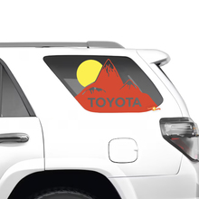 Side Quarter Window Mountains Sunset Vinyl Stickers Decal Kit for Toyota 4Runner
 2