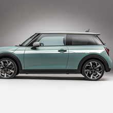 Side Doors Accent Racing stripes graphics decal for Mini Cooper S 2