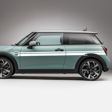 Side Mini Doors Racing stripes graphics decal for Mini Cooper S 2