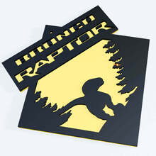 Bronco Raptor Edition Fender Badges Tailgate Emblem 3D Badge 3