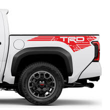 TRD off Road Mountains Bedside Truck Decals Stickers for Toyota Tacoma 4th Gen 2 3