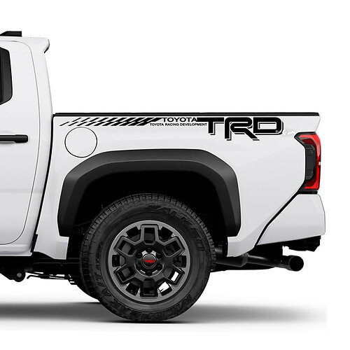 TRD off Road Bedside Truck Decals Stickers for Toyota Tacoma 4th Gen 1
